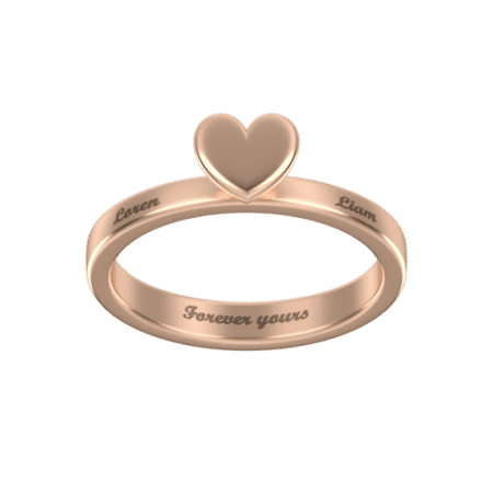 Classic Small Heart Ring