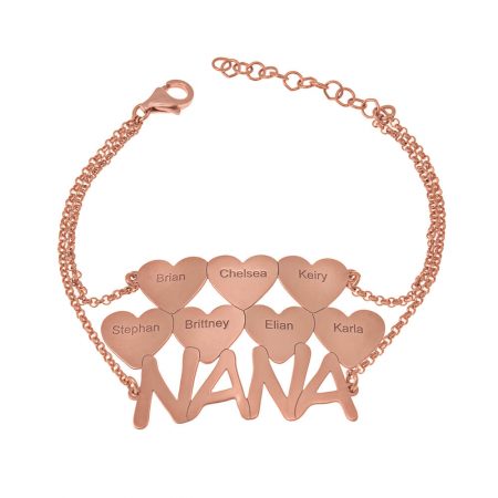 Nana Bracelet with Hearts