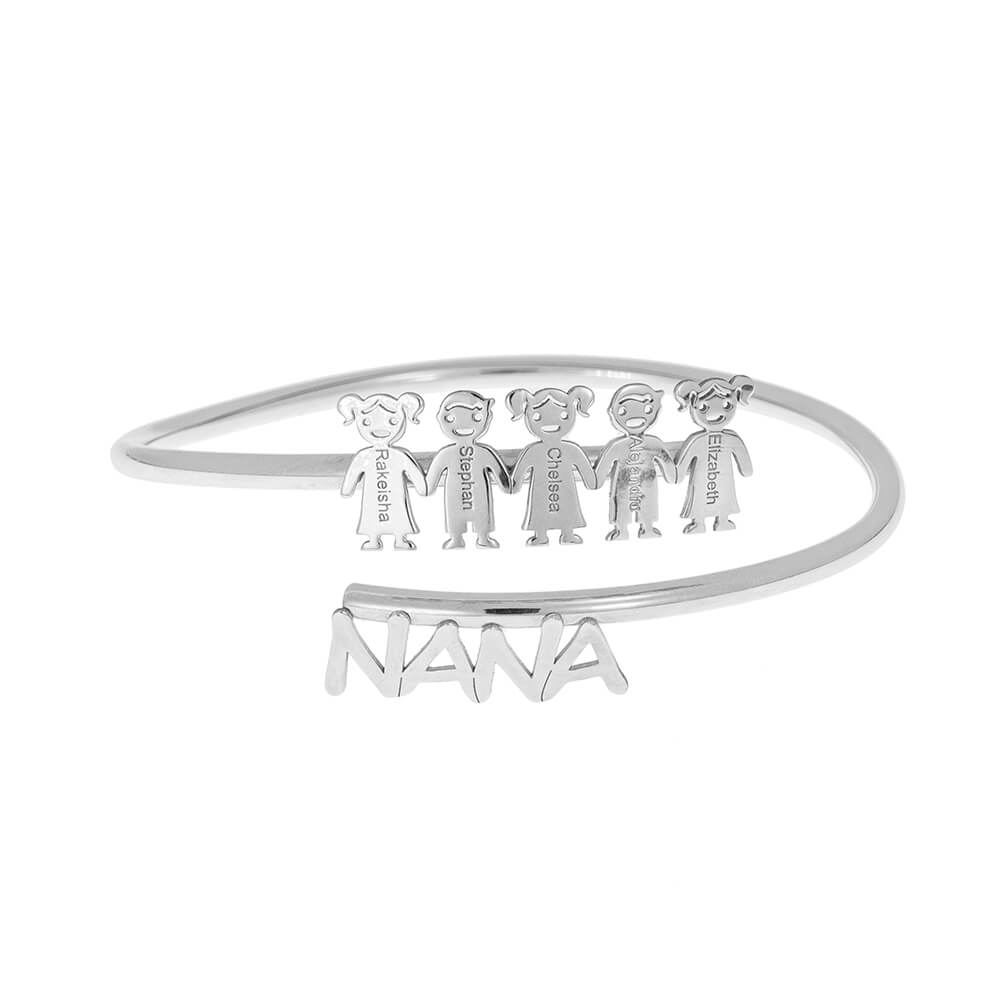 Nana Flex Children Bracelet silver